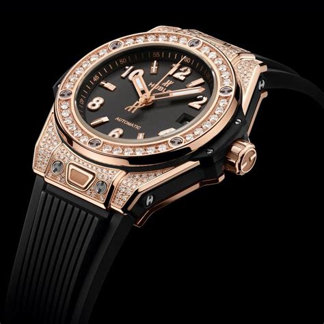 hublot big bang one click automatic rose gold|Hublot king gold diamond.